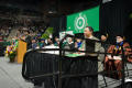 Primary view of [Faculty Staff at Undergraduate Commencement Ceremony]