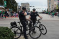 Photograph: [Policemen waiting for parade]