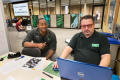 Photograph: [UNT Employees at the Human Library event]