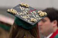Primary view of [Mayborn graduate's decorated cap]