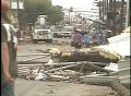 Primary view of [News Clip: Storm damage]