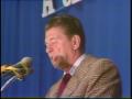 Primary view of [News Clip: Ronald Reagan]