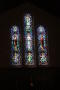 Photograph: [Trio of stained glass windows]