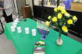 Photograph: [Decorated table at CSLA meeting]