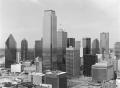 Thumbnail image of item number 1 in: '[Aerial Shot of Dallas, Texas Skyline in 1989, 4]'.