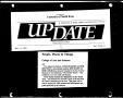 Thumbnail image of item number 1 in: '[UNT UPDATE clipping, Vol. 22 No. 5, November 11, 1991]'.
