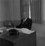 Photograph: [Photograph of Dr. Gafford at his desk #8]