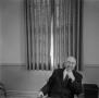 Photograph: [Photograph of Dr. Gafford at his desk #4]
