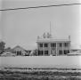 Photograph: [Photograph of a fraternity house in the winter #7]