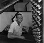 Thumbnail image of item number 1 in: '[T. S. Harllee at a communication center #1]'.