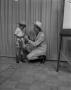 Photograph: [Jack Valentine with small boy]