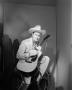 Photograph: [Portrait of Jack Valentine with guitar #2]