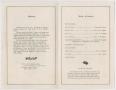 Thumbnail image of item number 2 in: '[Funeral Program for Richard Earl Gill, October 1, 1970]'.