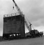 Photograph: [Cooling tower with crane 3]