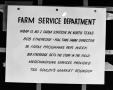 Photograph: [Farm service department slide]