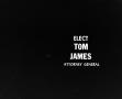 Photograph: [Slide "Elect Tom Jones Attorney General"]