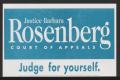Primary view of [Rosenberg campaign postcard]