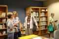 Photograph: [Attendees in Kent UMC library]