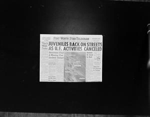 Primary view of object titled '[Juveniles headline]'.