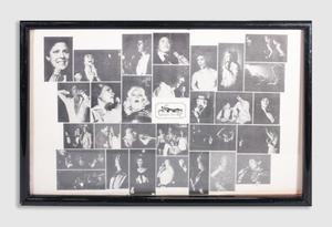 Primary view of object titled '[Framed black and white photographs]'.