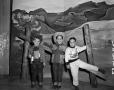 Primary view of [Photo of three children on the Ann Alden Show]