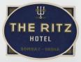 Physical Object: [Ritz Hotel luggage decal]