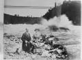 Photograph: [Photograph of Byrd and Mary Williams near the water]