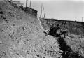 Photograph: [Photograph of a ditch at a construction site in Fort Worth]