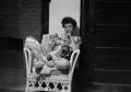Photograph: [Photograph of Doris Stiles Williams lounging in a chair]