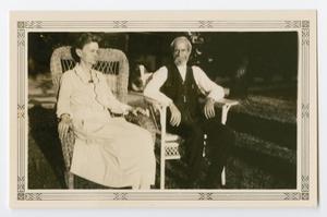 Primary view of object titled '[Photograph of Mary Alice Williams and Byrd Williams Sr.]'.