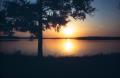 Photograph: [Sunset on a lake]