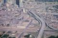 Thumbnail image of item number 1 in: '[Aerial view of Interstate Highway 45]'.