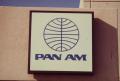 Photograph: [Pan Am airlines sign]