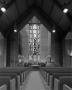 Photograph: [Methodist Church (Seating and Altar)]