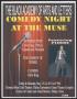 Pamphlet: [Flyer: Comedy Night at the Muse featuring Pierre]