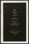 Pamphlet: [Program: Eighth Annual Black Music and the Civil Rights Movement Con…