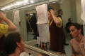 Thumbnail image of item number 1 in: '[Actors in front of dressing room mirrors]'.