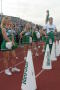 Photograph: [NT Cheer team on a track at the UNT v Navy game]