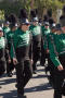 Photograph: [Mean Green Brigade clarinets in UNT Homecoming Parade, 2007]