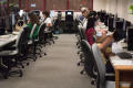 Thumbnail image of item number 1 in: '[Students in Matthews Hall computer lab]'.