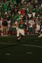 Primary view of [Daniel Meager preparing to throw during 2nd down, September 22, 2007]