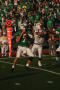 Primary view of [Daniel Meager preparing to throw football, September 22, 2007]