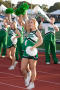 Photograph: [Cheer routine at Homecoming game, 2007]