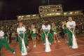 Photograph: [Cheerleaders in rows at homecoming, 2007]