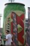 Photograph: [Inflatable Dos Equis beer can]