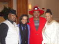 Primary view of [Cheylon Brown and attendees at 2005 Black History Month event]