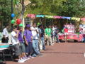 Photograph: [Students lines up at 2008 Carnaval]