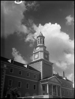Primary view of object titled '[Administration Building McConnell Tower North Side]'.