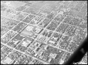 Primary view of object titled 'Campus - Bird's Eye - 11/1949'.