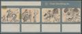 Primary view of [Four-Panel storyboard with original drawings of Frosty Dog]